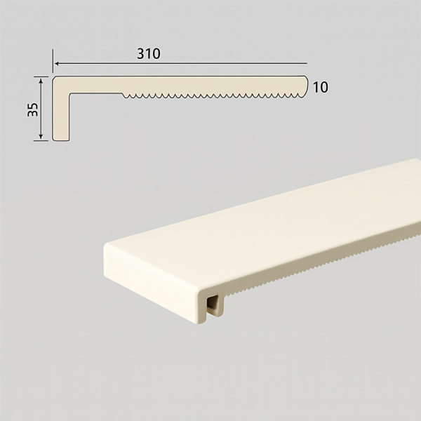 Profex Boeideel 310mm - Crèmewit