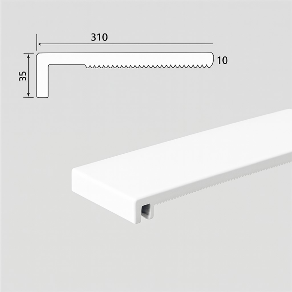 Profex Boeideel 310mm - Wit